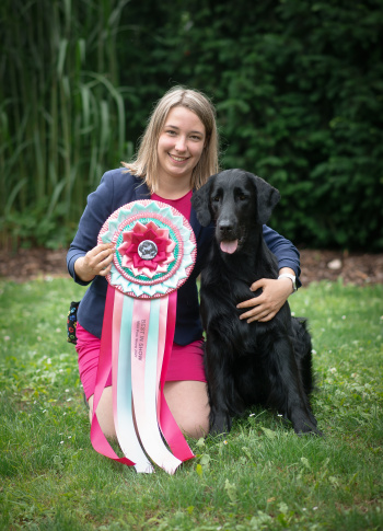 Flat Coated Retriever Miracles Happen Oasis of Peace Best In Show